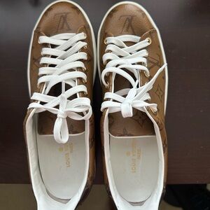 Louis Vuitton reverse monogram shoes